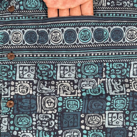 L.L. Bean Shirt Men Size XL Classic Fit Short Sleeve 100% Cotton Single Pocket - Picture 3 of 10